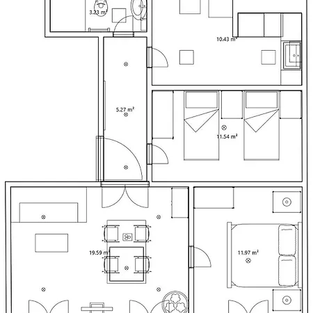 Alfama 2nd Floor Amazing River View Appartement Lisboa